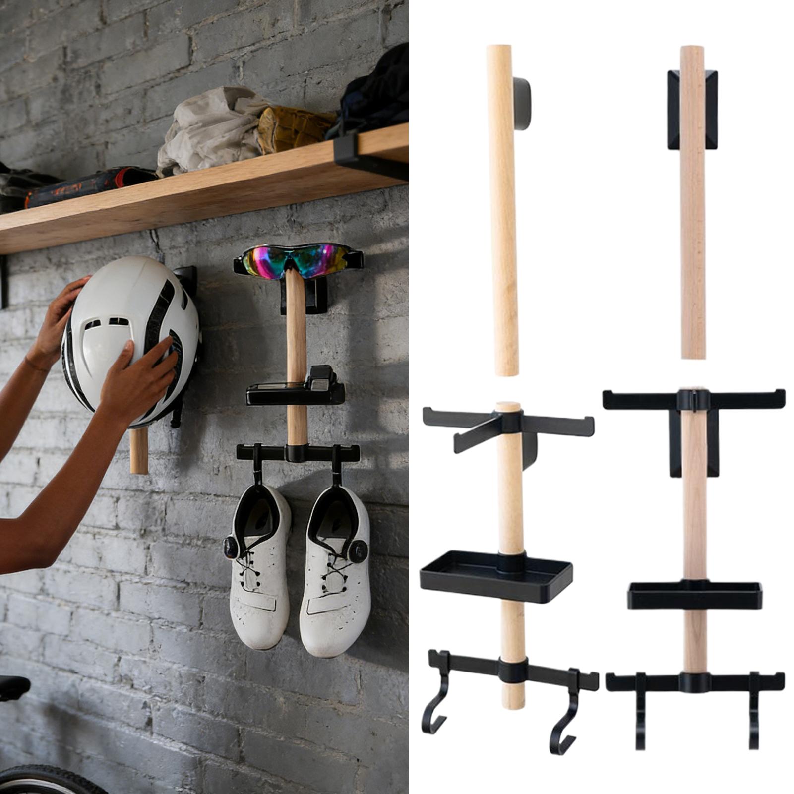 Cycling Gear Organizer Wall - Bisiklet Malzemeleri Duvara Monte Askı Aparatı,