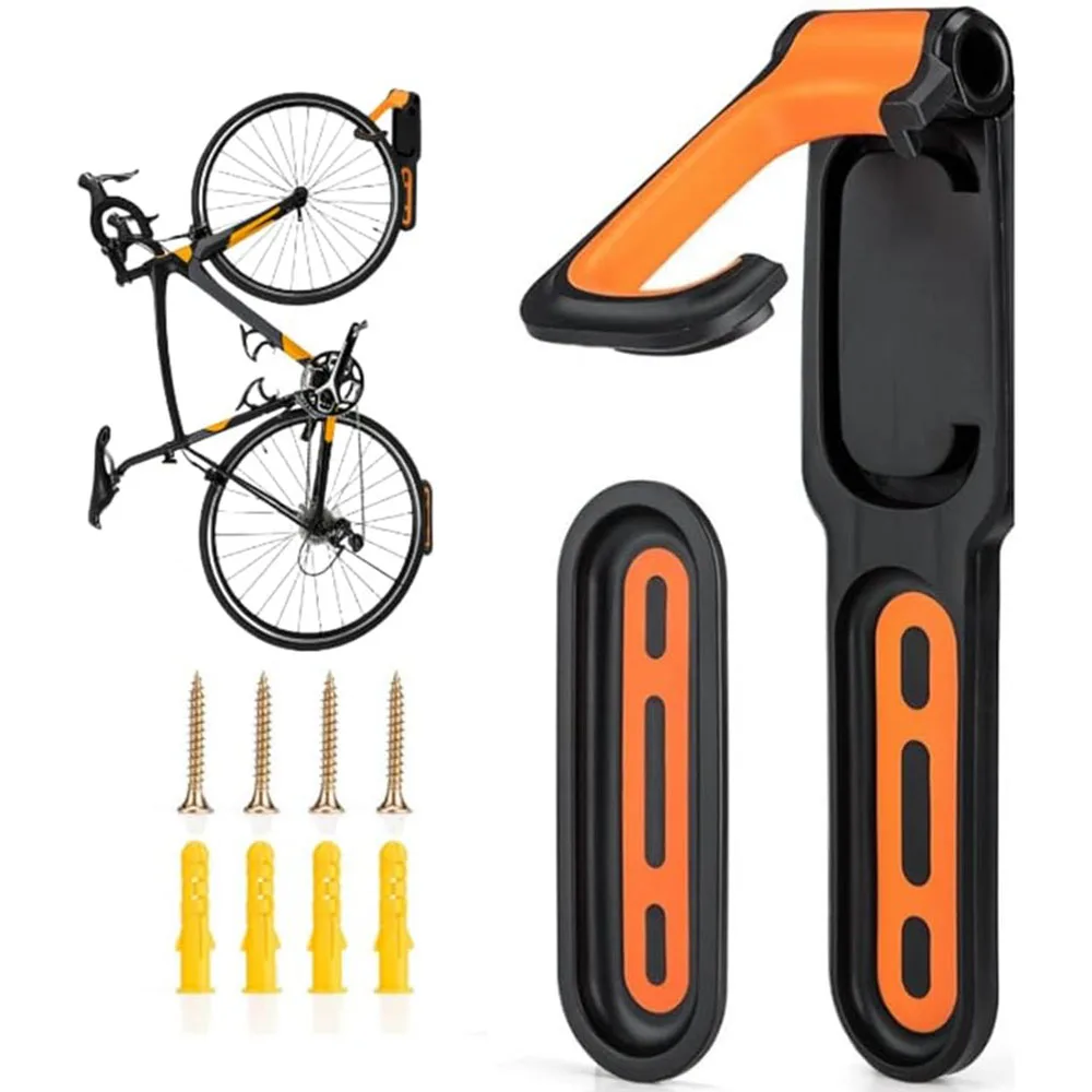 Cycling Gear Organizer Wall - 1 adet bisiklet duvara monte raf