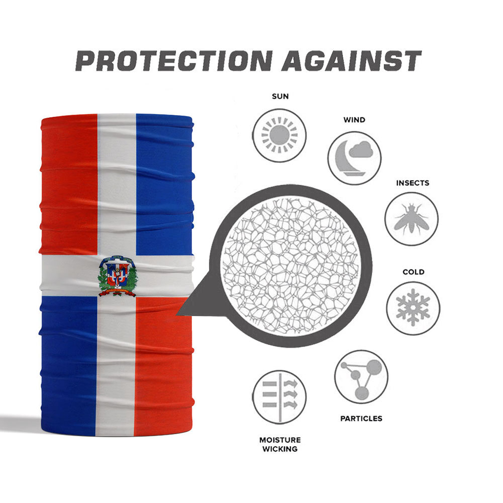 Dominica ulusal bayrak Bandana - Cycling Gear Usa incelemesi ve fiyatı