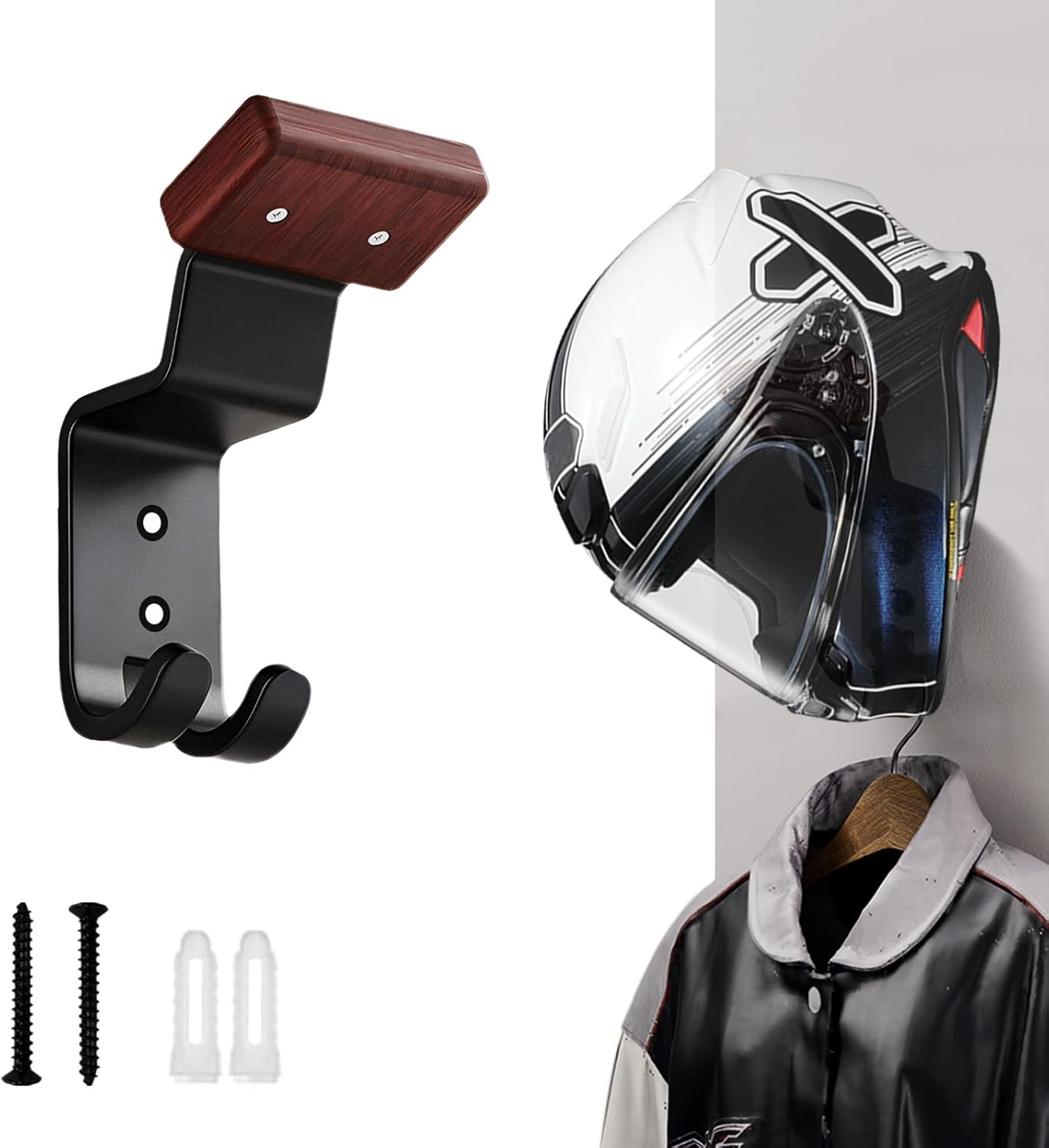 Motosiklet Kaskı Askısı Duvar  - Cycling Gear Organizer Wall incelemesi ve fiyatı