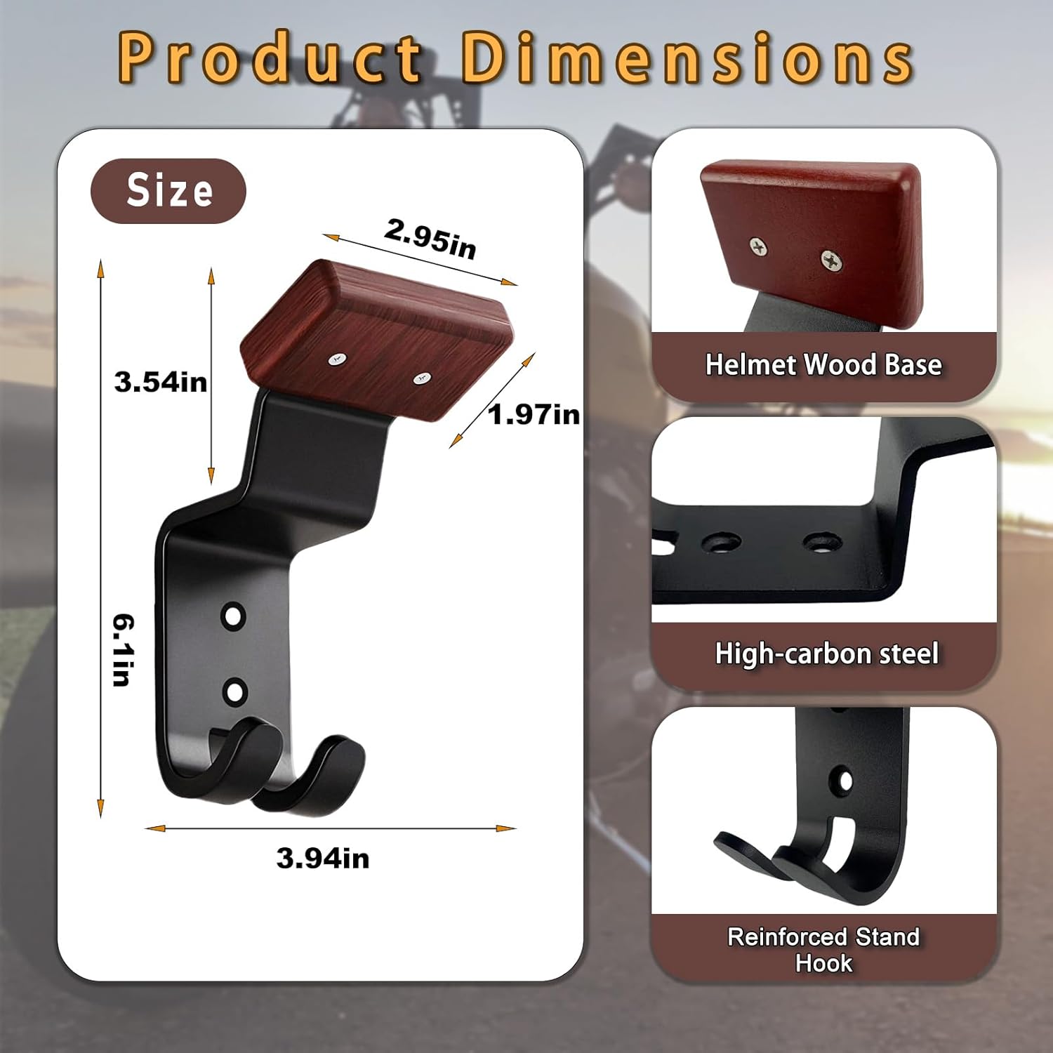 Motosiklet Kaskı Askısı Duvar  - Cycling Gear Organizer Wall incelemesi ve fiyatı